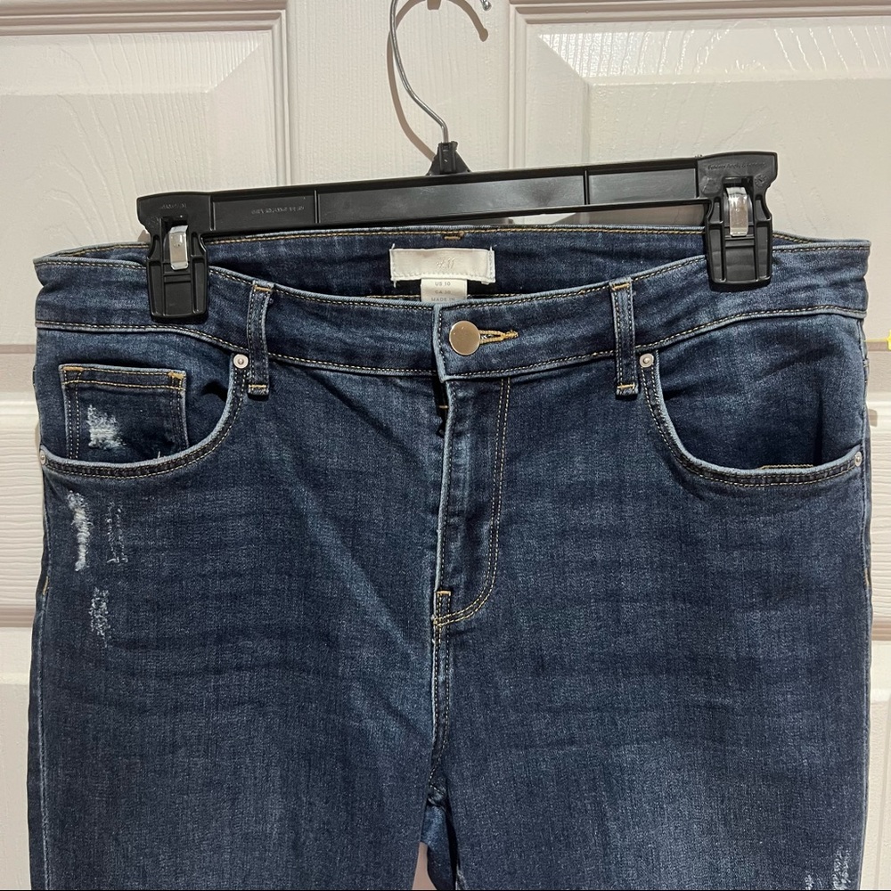 H&M Size 10 Skinny Jean Medium Wash